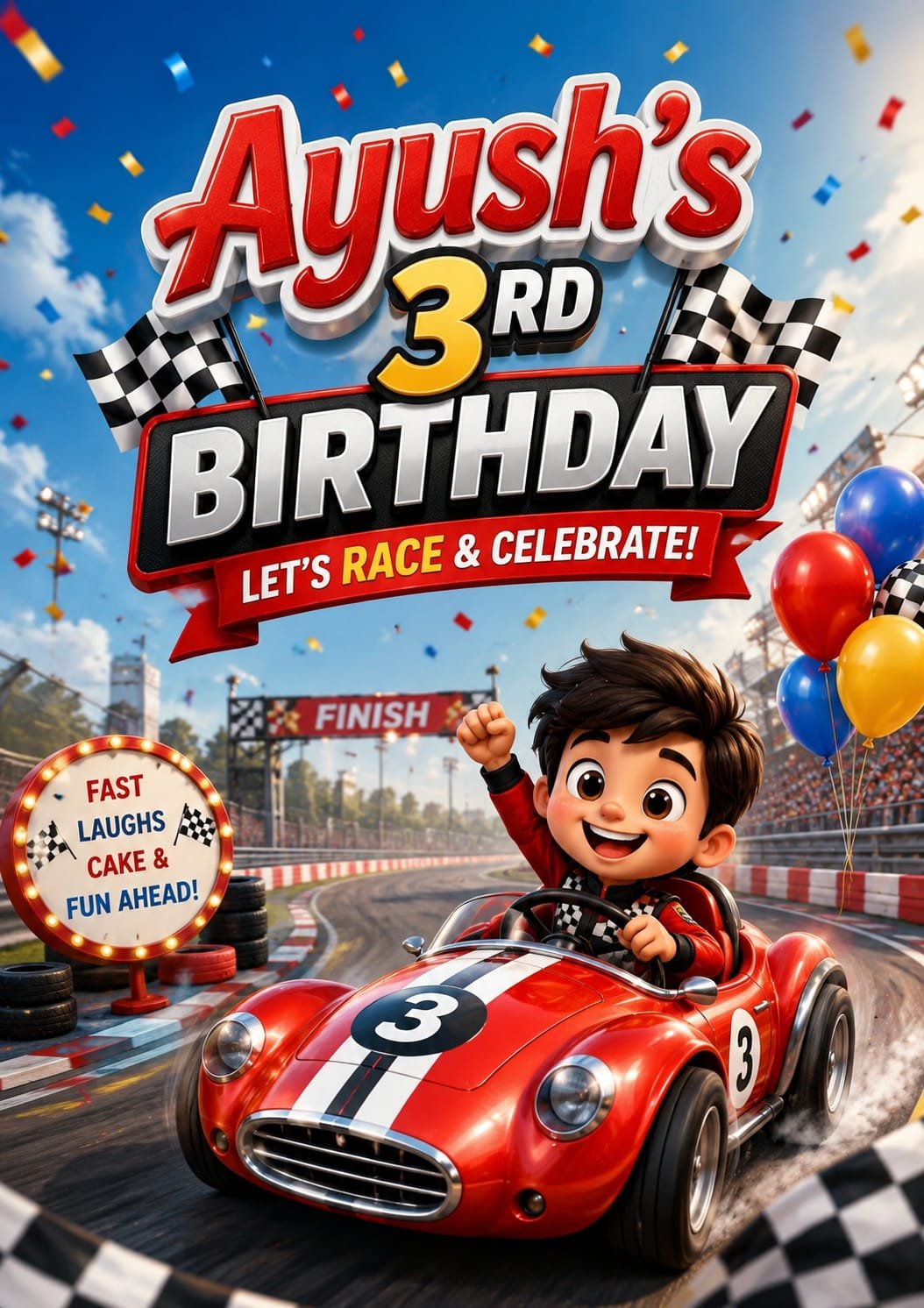 Birthday Invitation Card