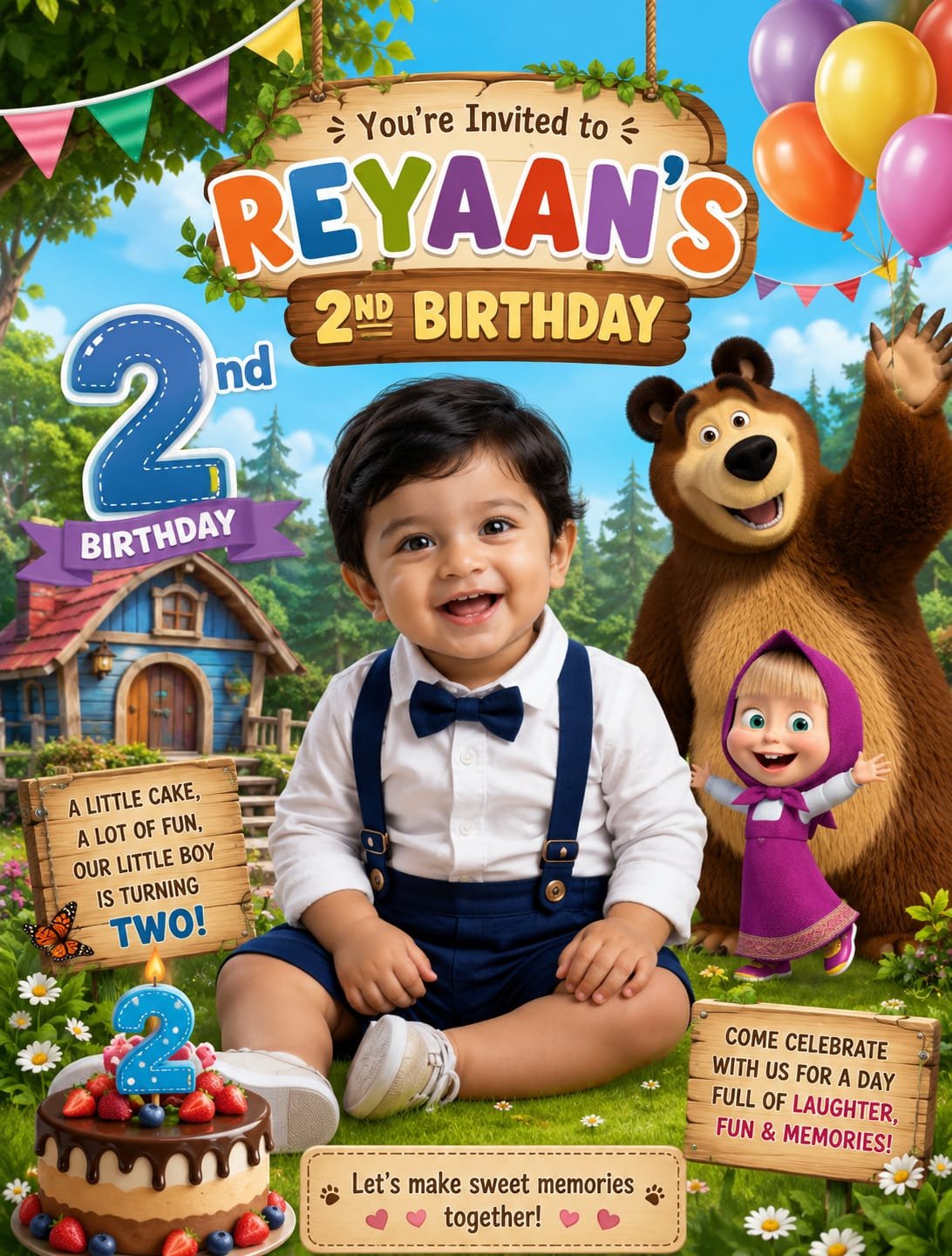 Birthday Invitation Card