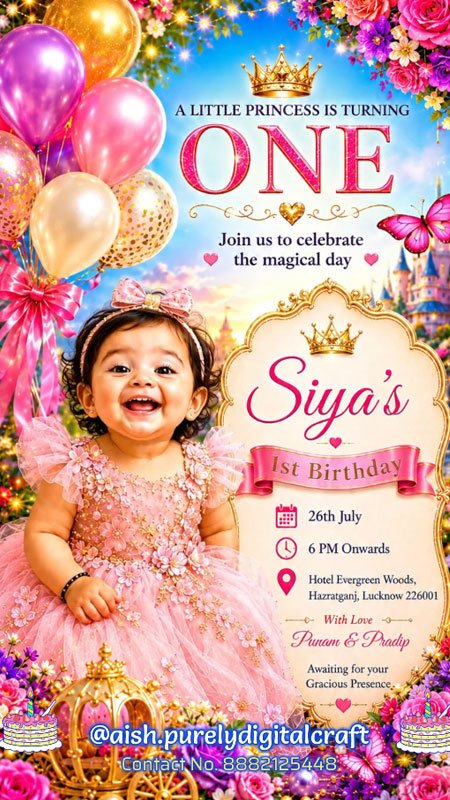 Birthday Invitation Card